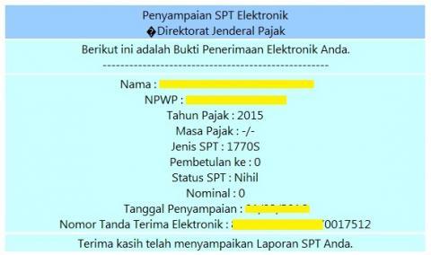 Belum Dapat Bukti Pelaporan Spt Tahunan Ini Solusinya Direktorat Jenderal Pajak