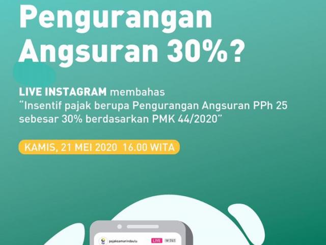 Samarinda Ulu Sosialisasikan Insentif Pph Pasal 25 Melalui Instagram Direktorat Jenderal Pajak