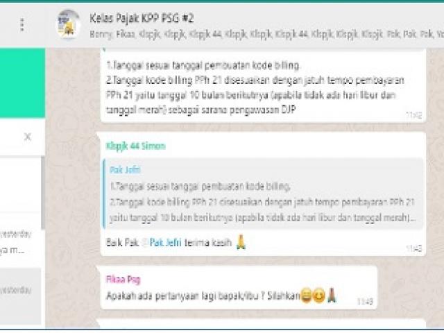 Kpp Pesanggrahan Selenggarakan Edukasi Insentif Pajak Terdampak Covid 19 Direktorat Jenderal Pajak