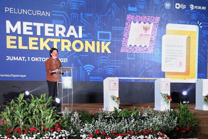 Menteri Keuangan menyampaikan sambutan dan arahan