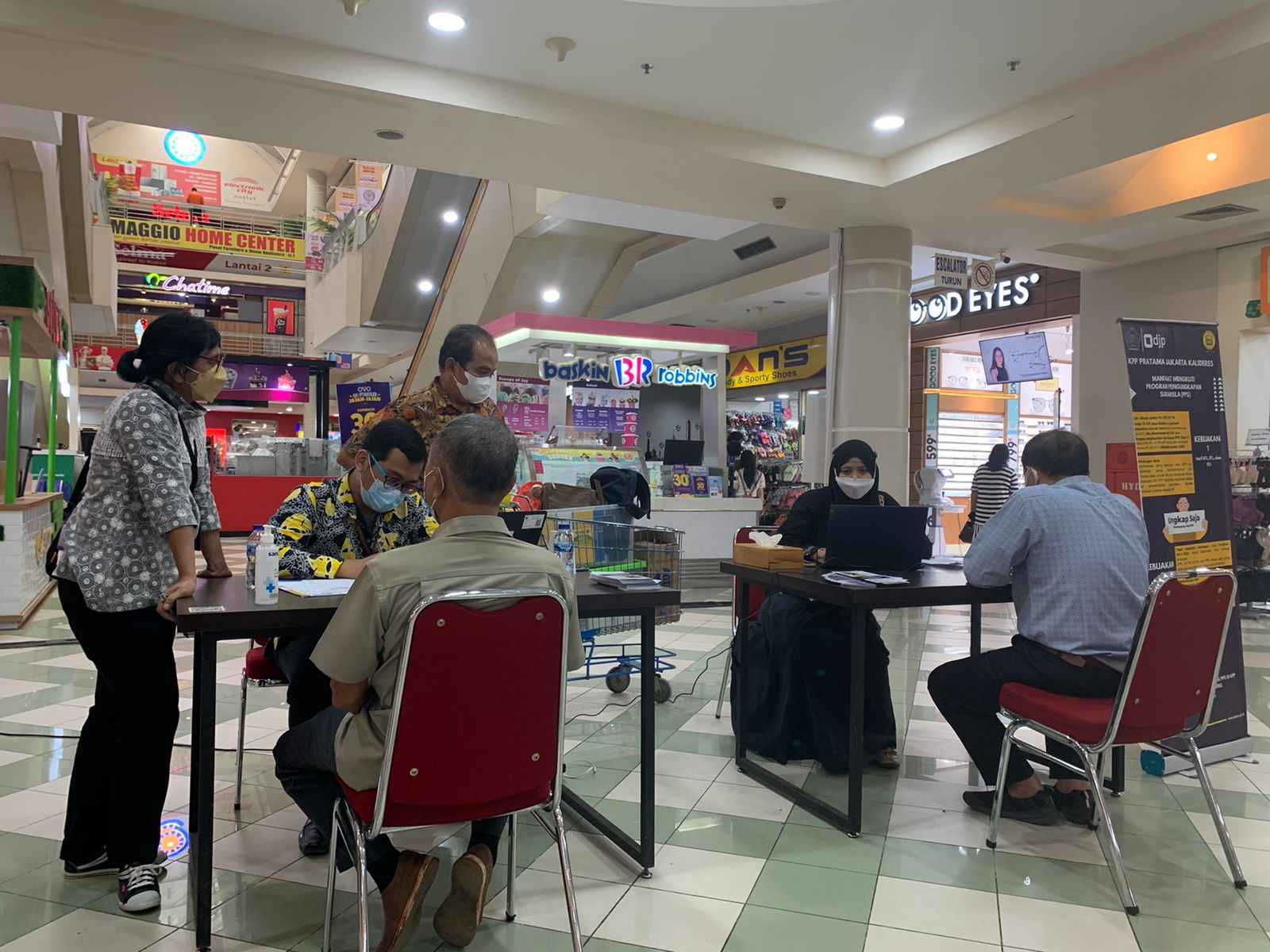KPP Kalideres Adakan Sosialiasi PPS di Mall Daan Mogot | Direktorat