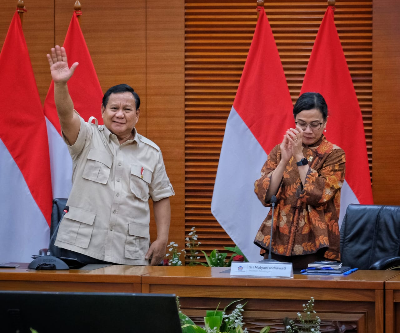 Presiden Prabowo menghadiri kegiatan Tutup Kas Akhir Tahun 2024 dan Peluncuran Coretax DJP