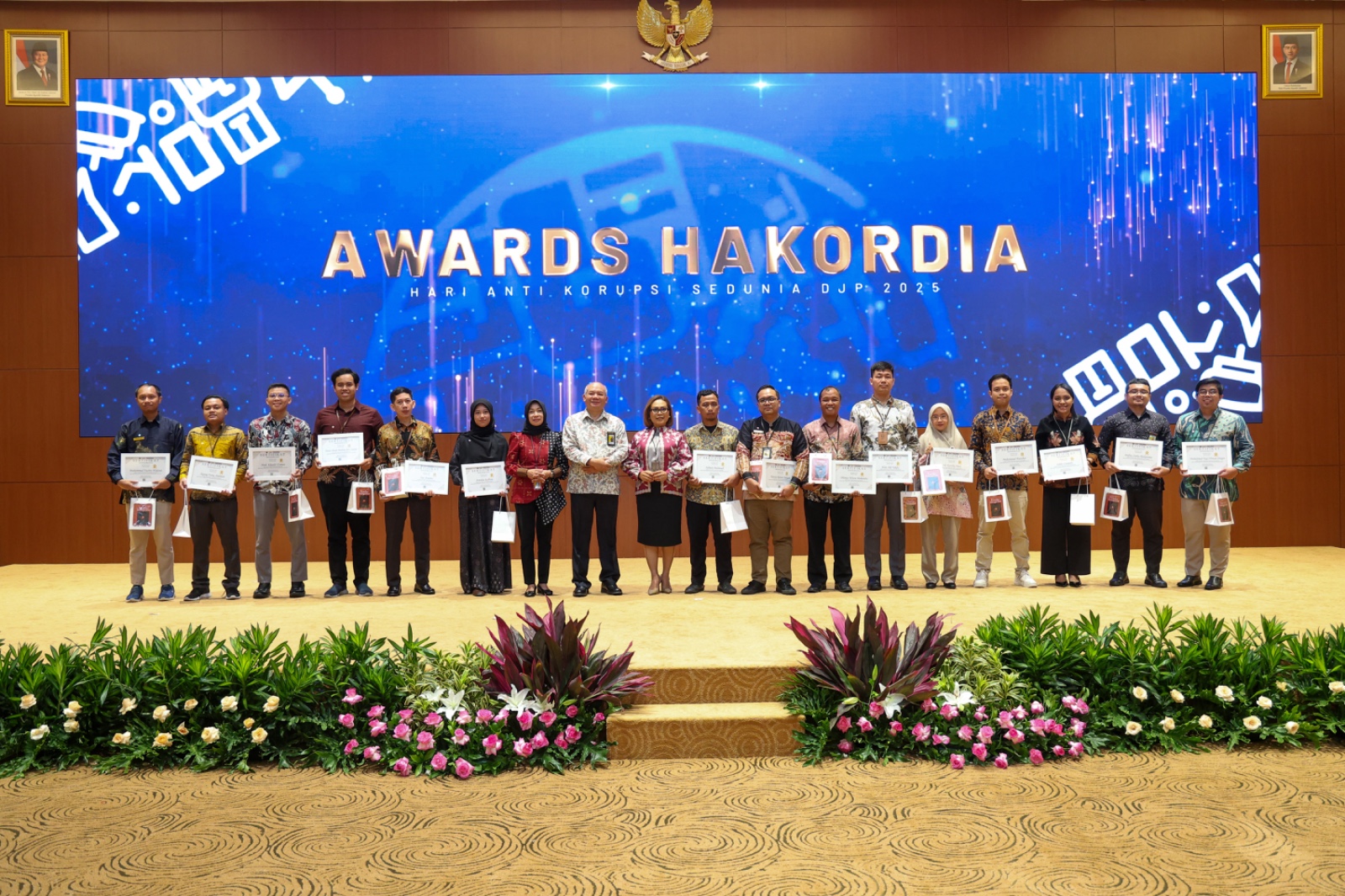 Para pemenang lomba Kisah Inspiratif dan Media Internalisasi