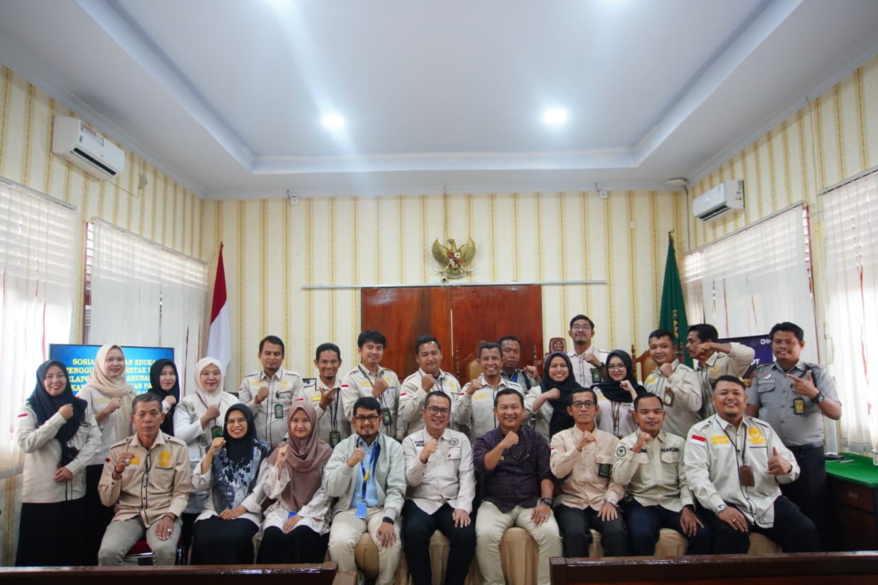 Edukasi Coretax DJP di Pengadilan Agama Rengat