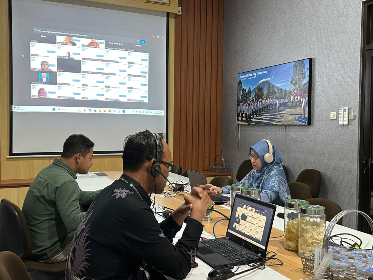 Tim Penyuluh dan Kasi Pelayanan hadir dalam kegiatan tersebut.