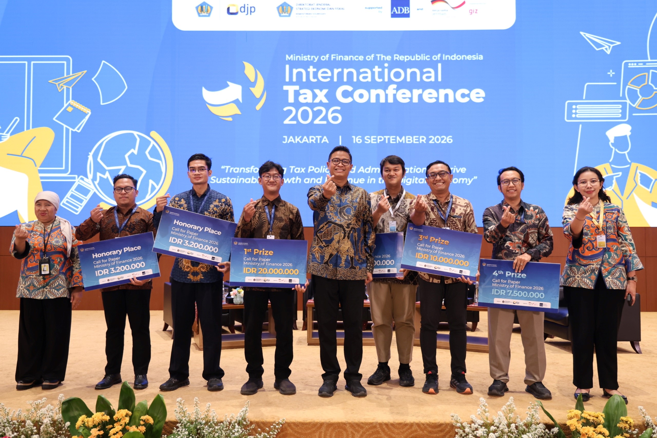 The winners of the Ministry of Finance Call for Paper 2026