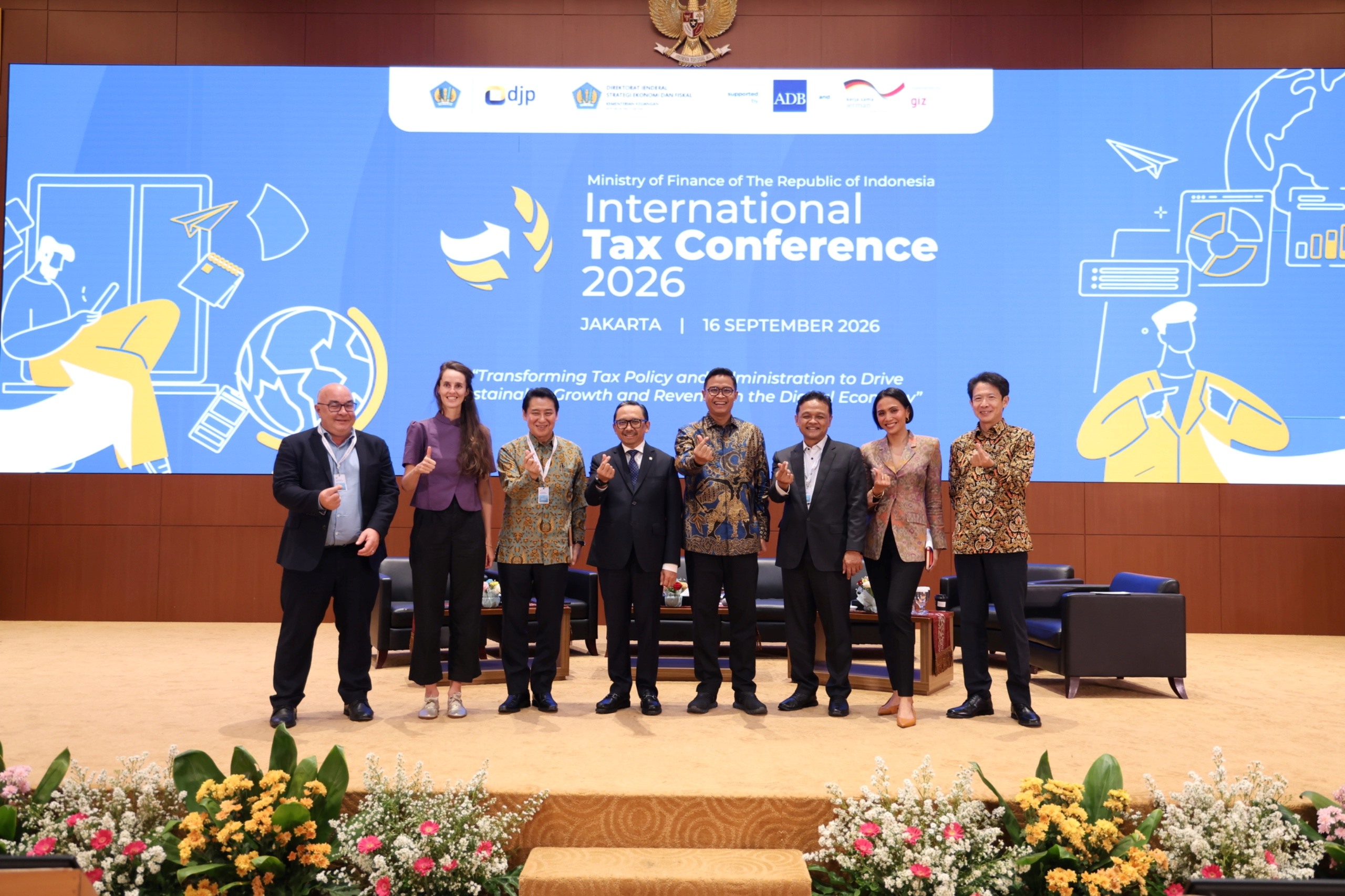 The panelists in the panel discussion