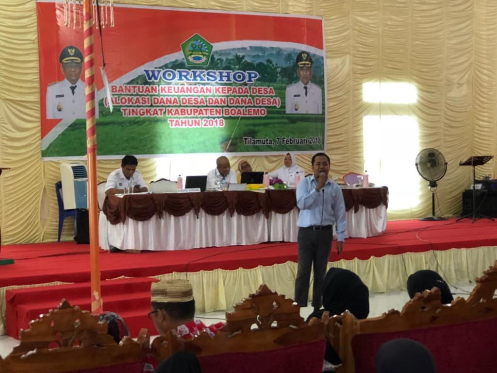 Penyampaian materi perpajakan