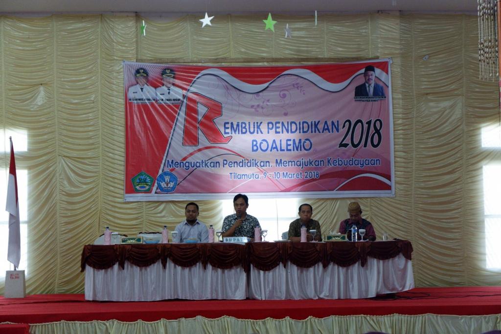 Pembukaan oleh Sekertaris DIKPORA