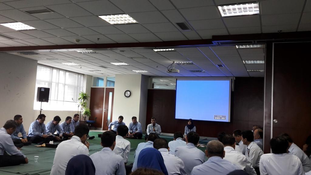 Pengarahan dari Kakanwil DJP Jaksel I, Sakli Anggoro