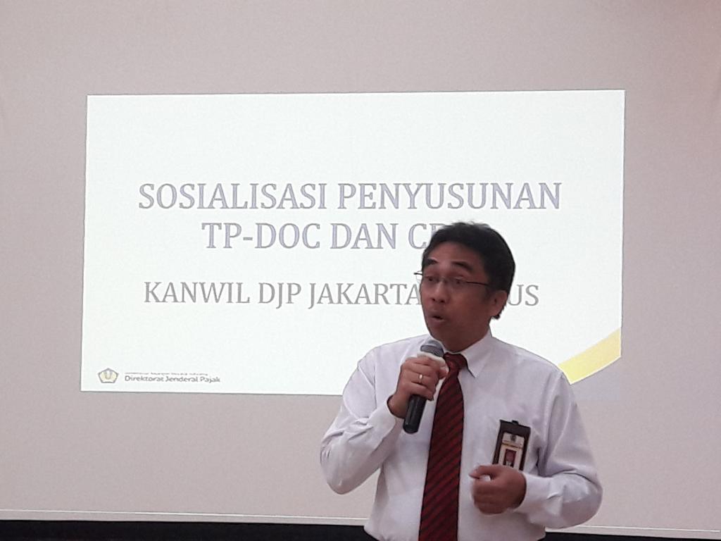 Dalam diseminasi ini, wajib pajak diberikan penjelasan langsung oleh pemateri dari Kanwil DJP Jakarta Khusus dan Direktorat Perpajakan Internasional.