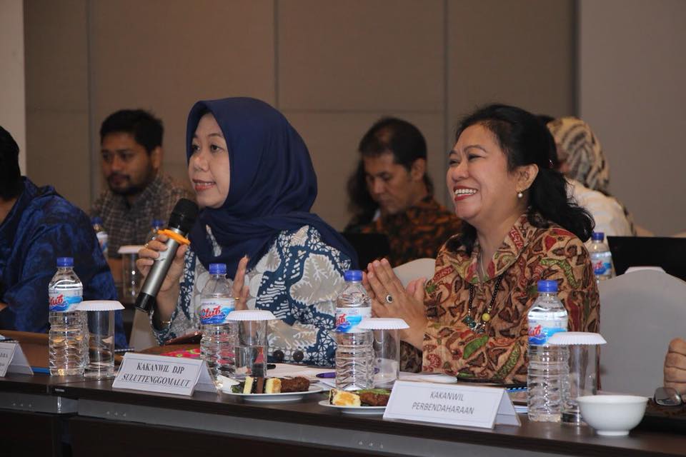 Pembukaan rapat oleh Staf Ahli Kementerian Keuangan