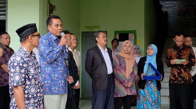 Sambutan oleh Anak Agung Gde Rai Kepala Bidang P2Humas Kanwil DJP Banten