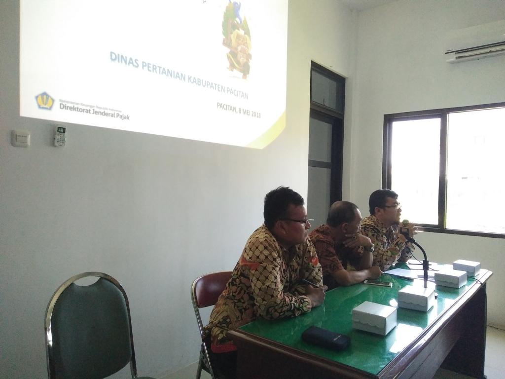 Sosialisasi Gapoktan di Dinas Pertanian Kab. Pacitan