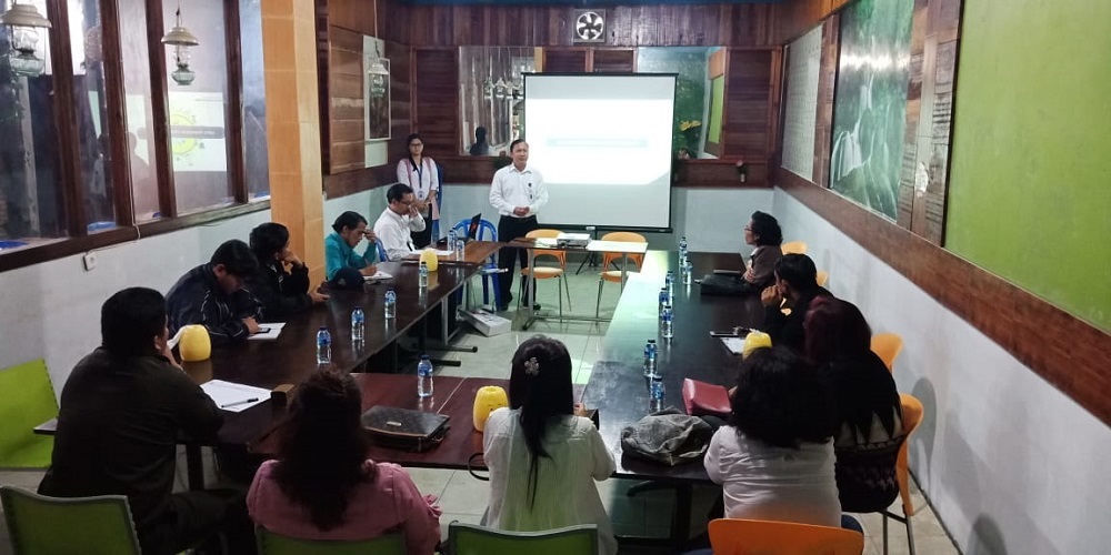 Pembukaan secara resmi oleh Kepala KP2KP Dolok Sanggul