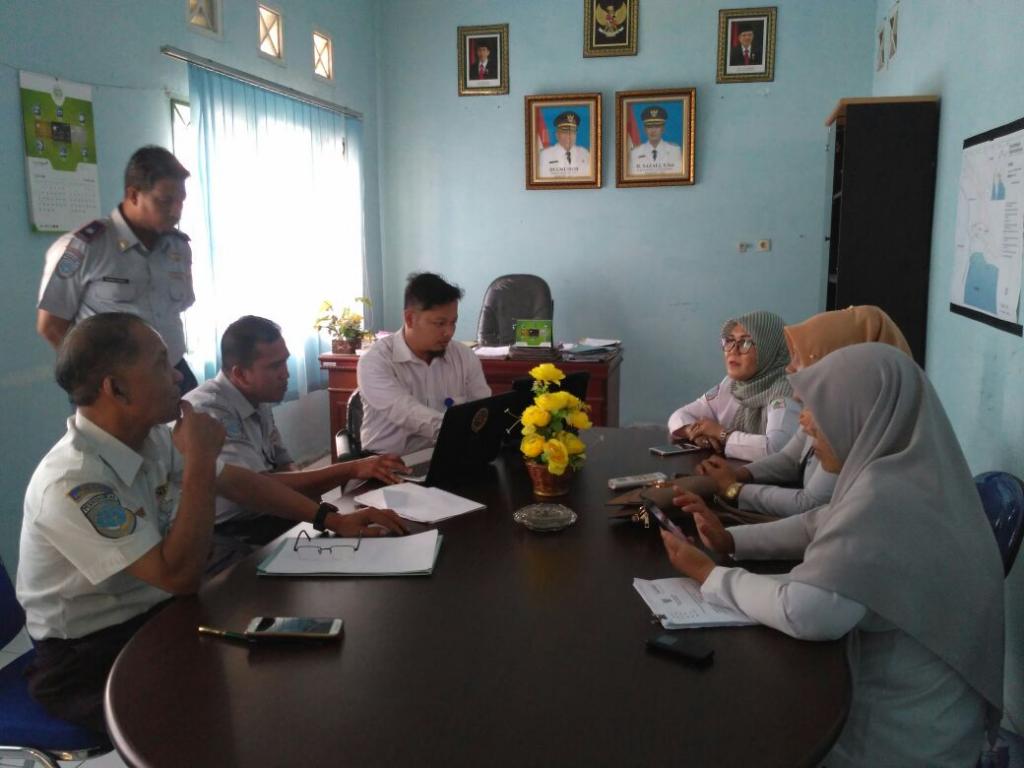 Suasana di Aula Dinas Perhubungan Aceh Singkil