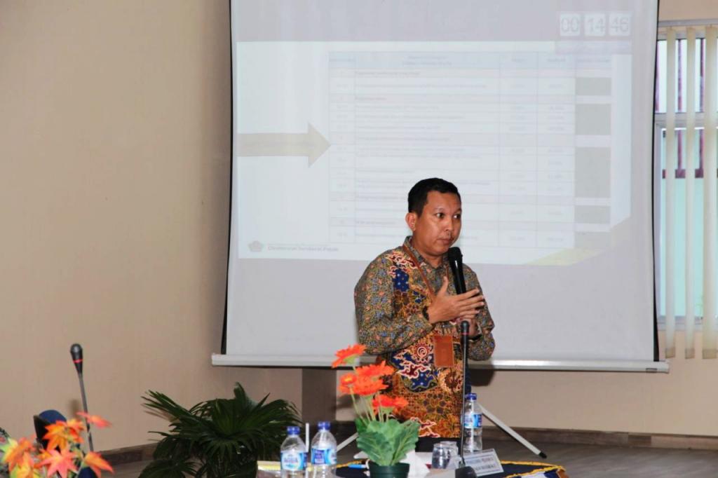 Paparan DKO oleh salah satu peserta