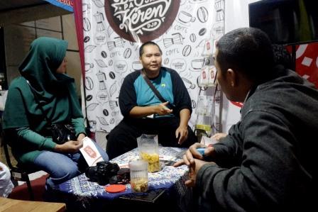 Account Representative (AR) KPP Pratama Temanggung sedang memberikan konsultasi kepada Wajib Pajak