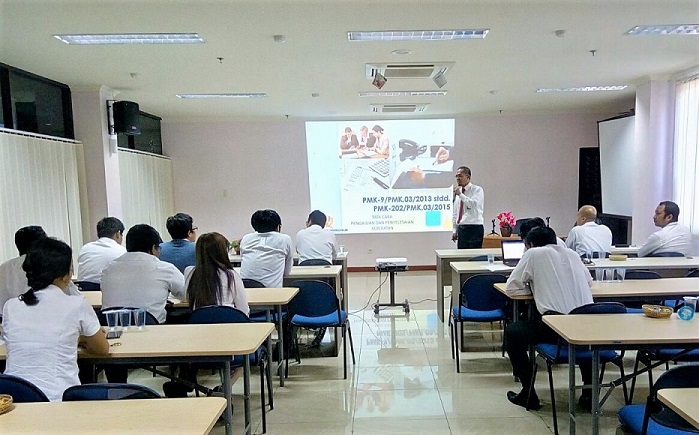 Suasana pelaksanaan Forum KBP d KPP Pratama Jayapura