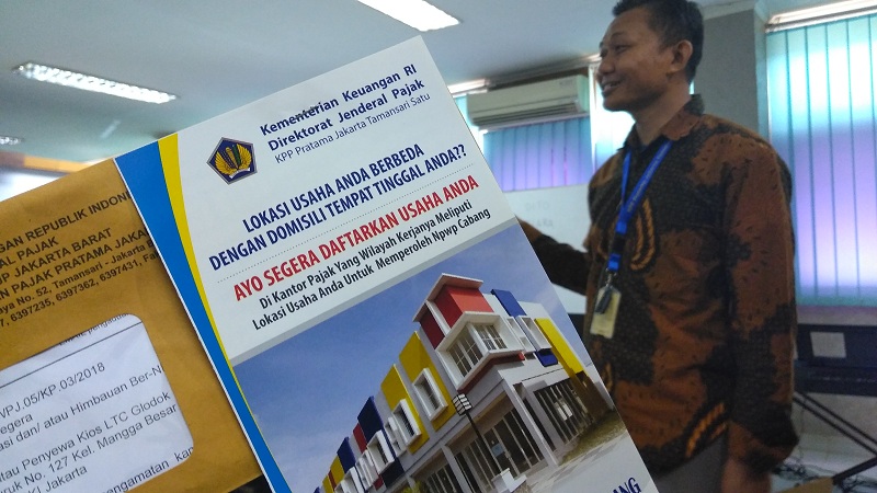Leaflet dan Undangan Yang Akan Dibagikan Kepada Wajib Pajak