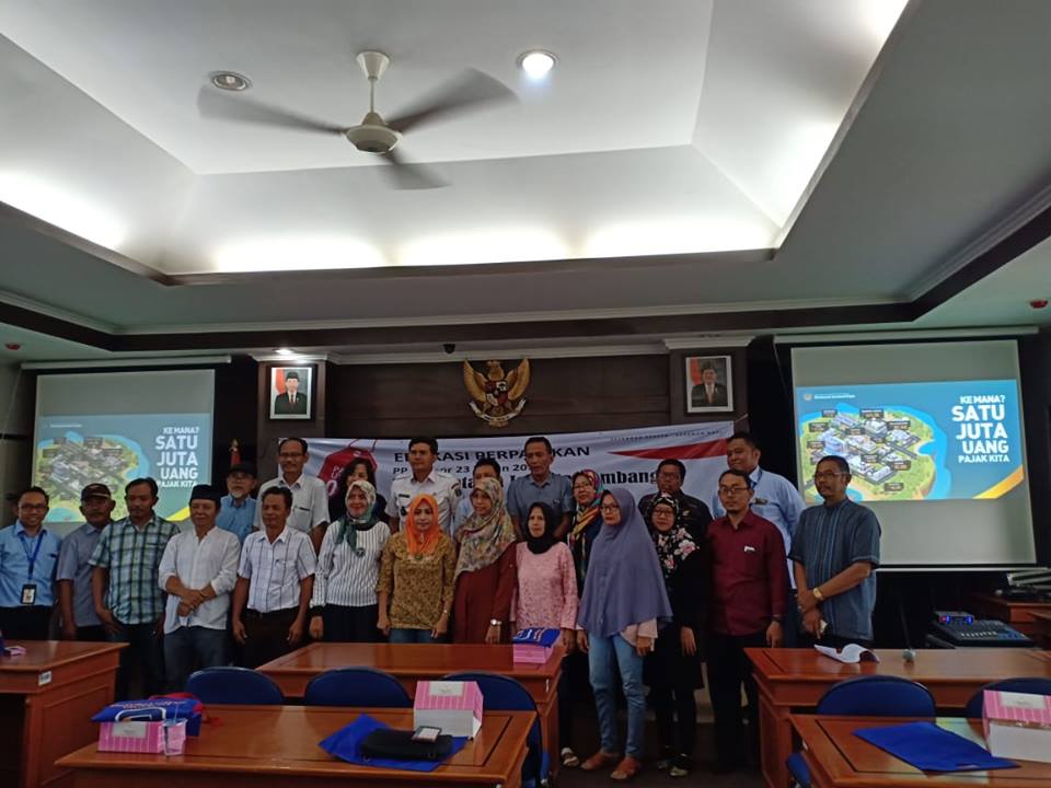 Foto bersama peserta Edukasi Perpajakan PP-23 Tahun 2018.