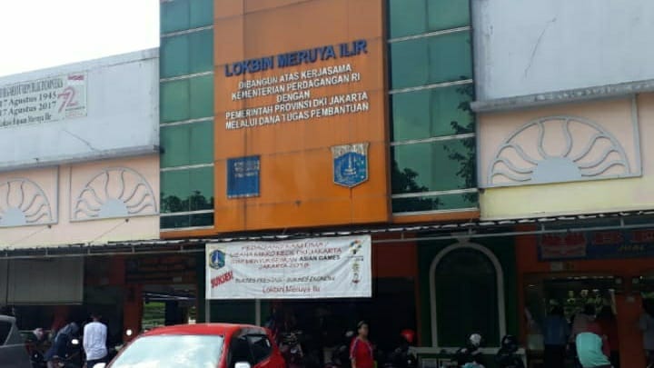 Lokbin Meruya Ilir atau lebih dikenal dengan Pasar Meruya Ilir sebagai lokasi penyelenggaraan BDS.