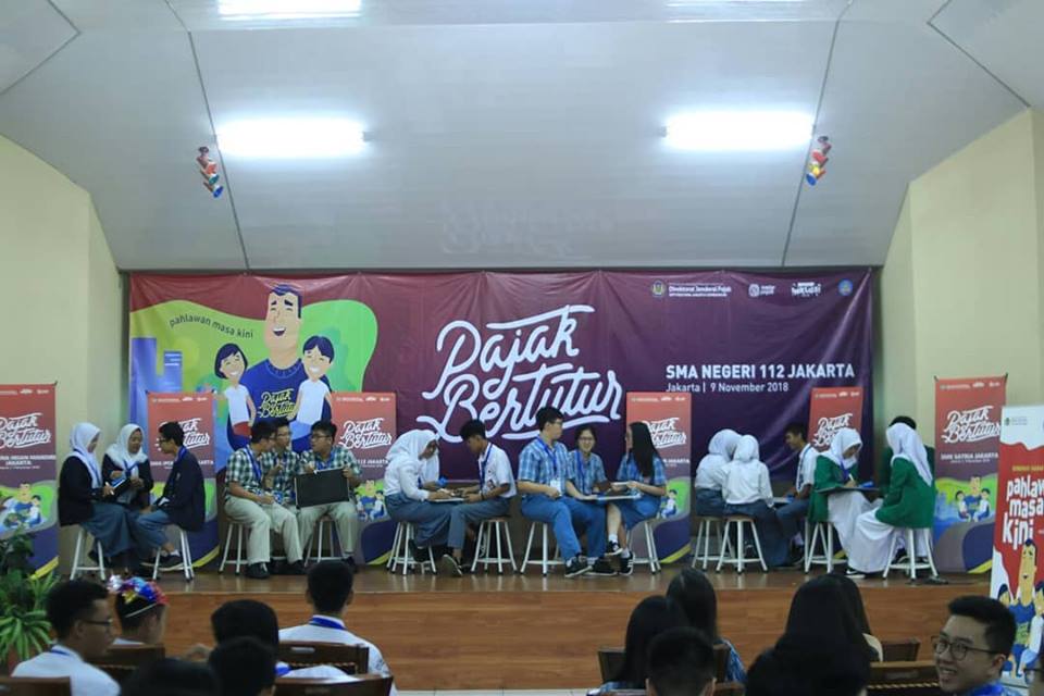 Foto peserta Lomba Cerdas Cermat Pajak