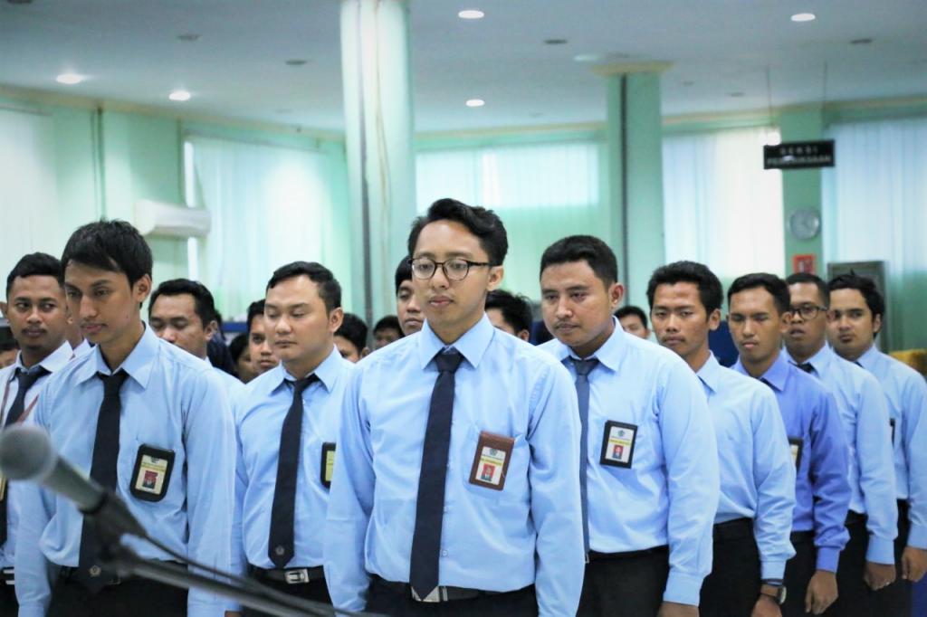 Para peserta acara pengabilan sumpah jabatan ASN