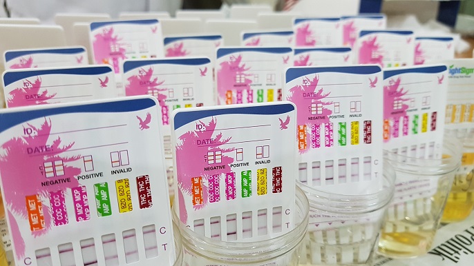 Hasil tes urine narkoba menunjukkan negatif bagi seluruh pegawai Kanwil DJP Papua dan Maluku