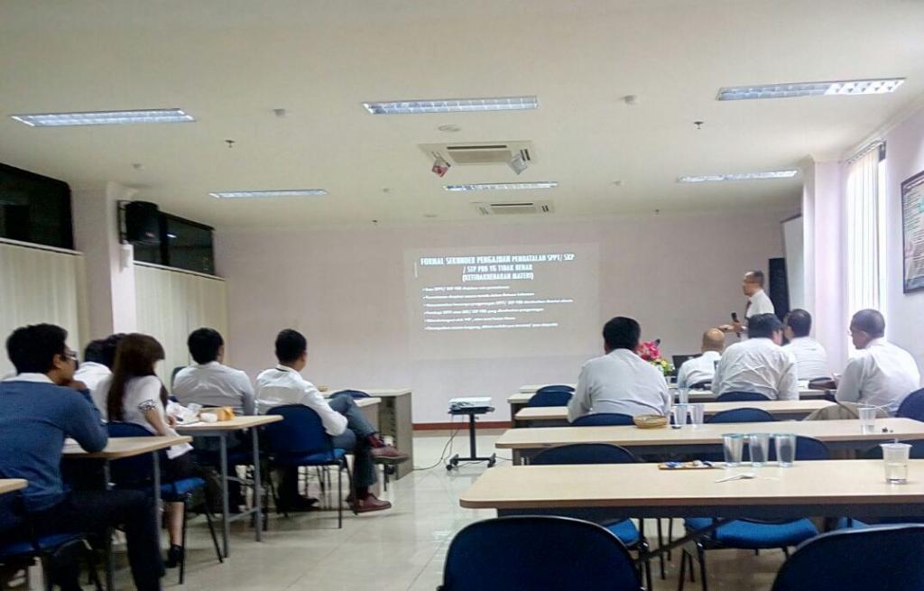 Suasana pelaksanaan Forum KBP d KPP Pratama Jayapura