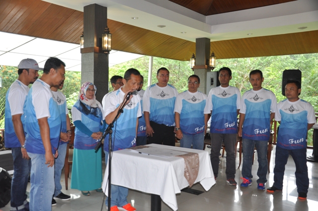 Pencanangan Zona Integritas Menuju Wilayah Bebas Korupsi dipimpin oleh Kepala KPP Pratama Magelang