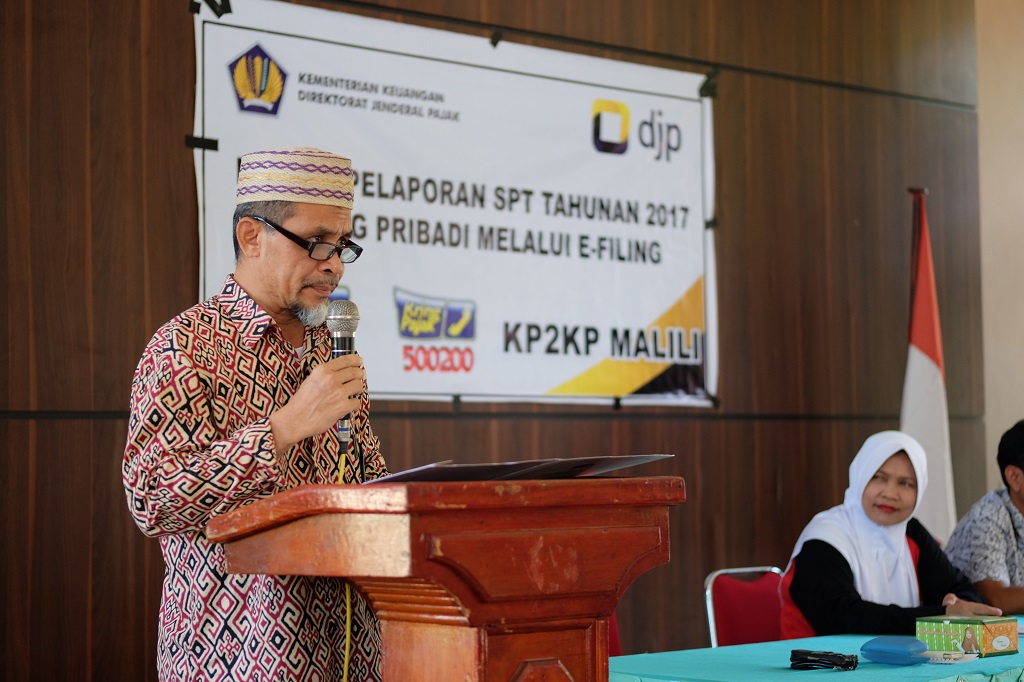 Pembukaan oleh Kepala KP2KP Malili