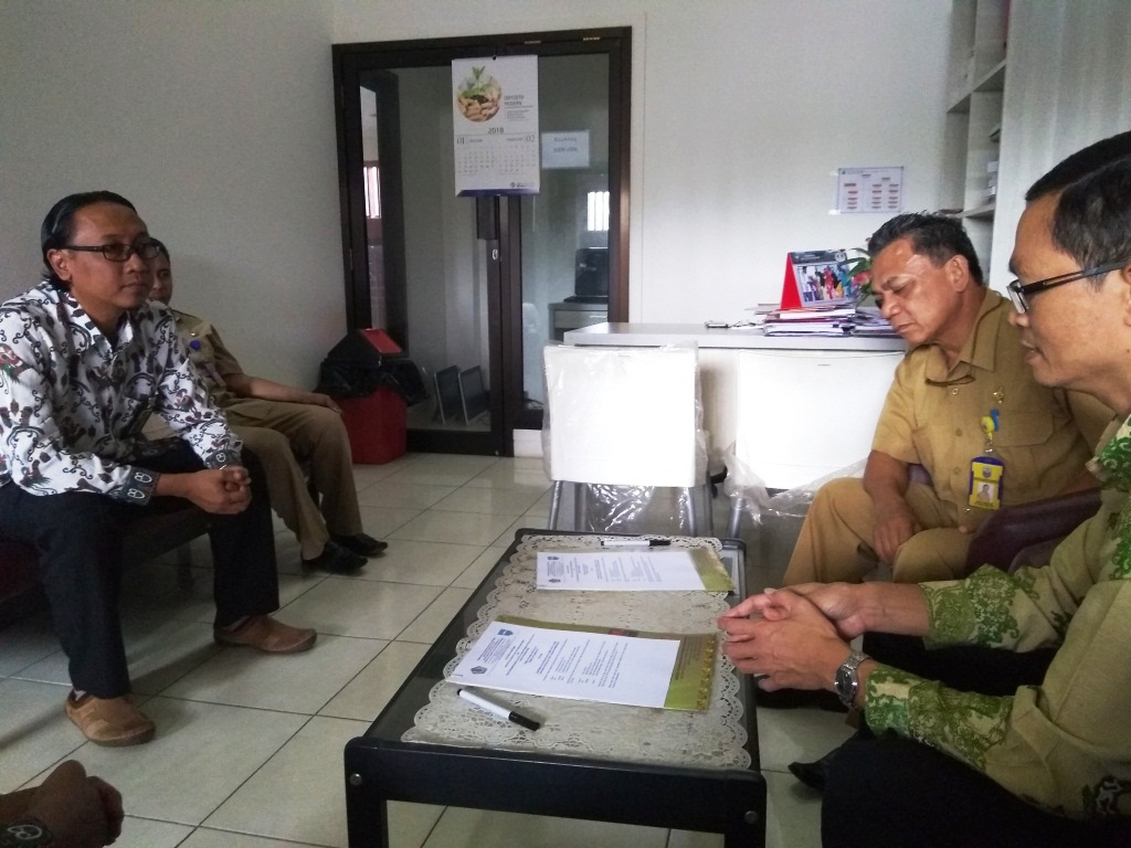 Diskusi tindaklanjut pelaksanaan KSWP antara KPP Pratama Manokwari dan Dinas PTSP dan PM Kabupaten Manokwari 2