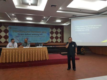 Pemaparan materi oleh Herbet H Aruan