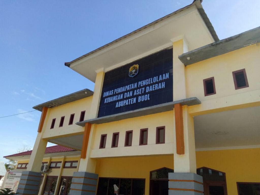 Lokasi pojok pajak di Kantor BPKAD Kabupaten Buol