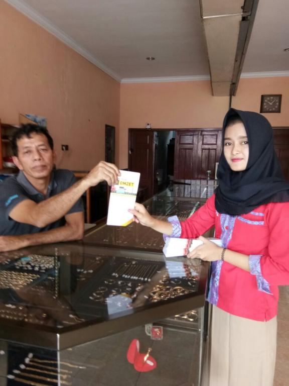 Kegiatan Pembagian Brosur PPh Final 1% dan e-Billing