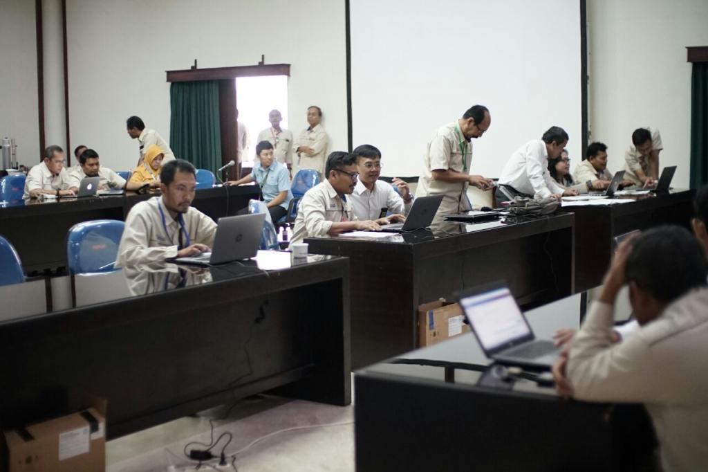 Suasana e-Filing Karyawan PT.Pupuk Kaltim