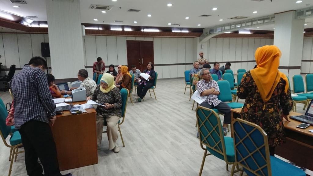 Suasana sosialisasi e-Filing di Ditjen Minerba