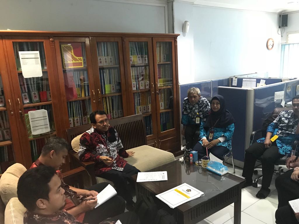 Pembahasan rapat kegiatan Post Implementation Review (PIR) Aplikasi SIDJPNINE.