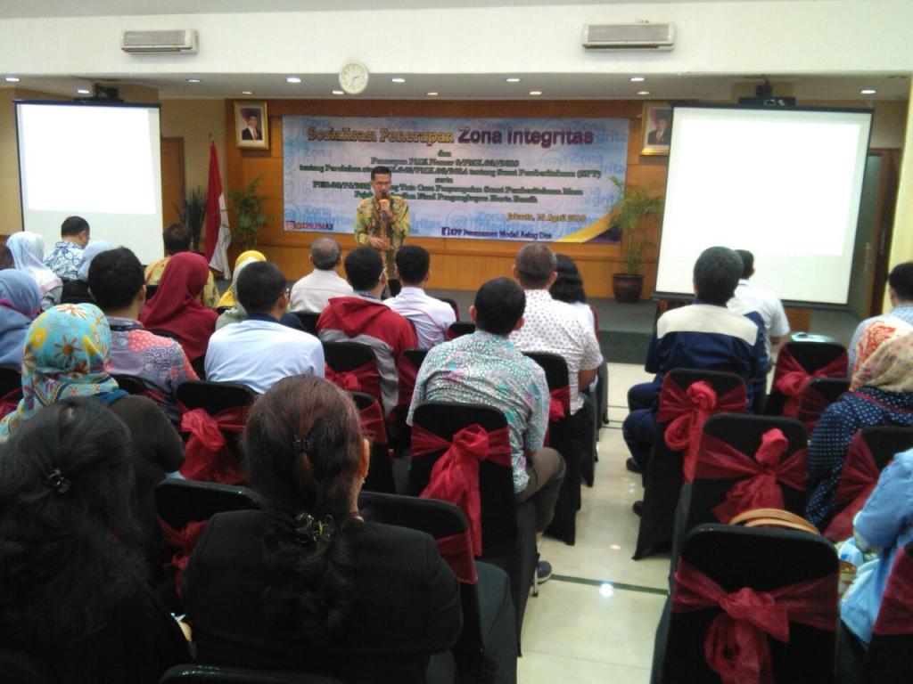 Sosialisasi PMK 9/PMK.03/2018 dan Penerapan Zona Integritas