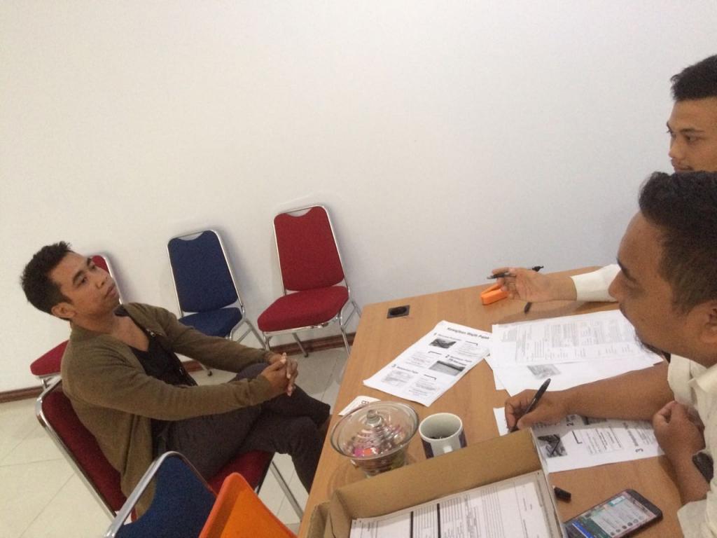 Mimi Peri saat berkonsultasi mengenai kewajiban perpajakan