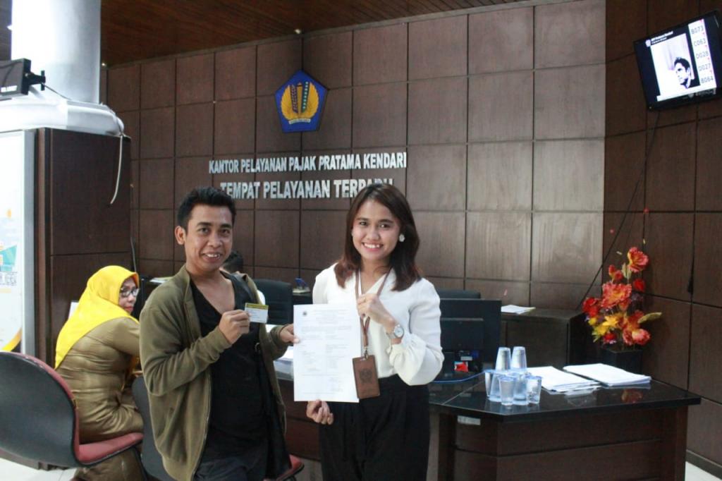 Bersama Petugas Pajak KPP Pratama Kendari