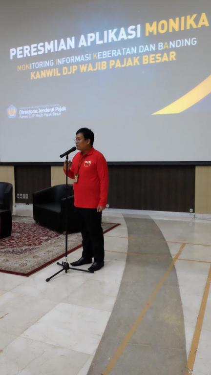 Sambutan Kepala Kanwil DJP Wajib Pajak Besar, Mekar Satria Utama