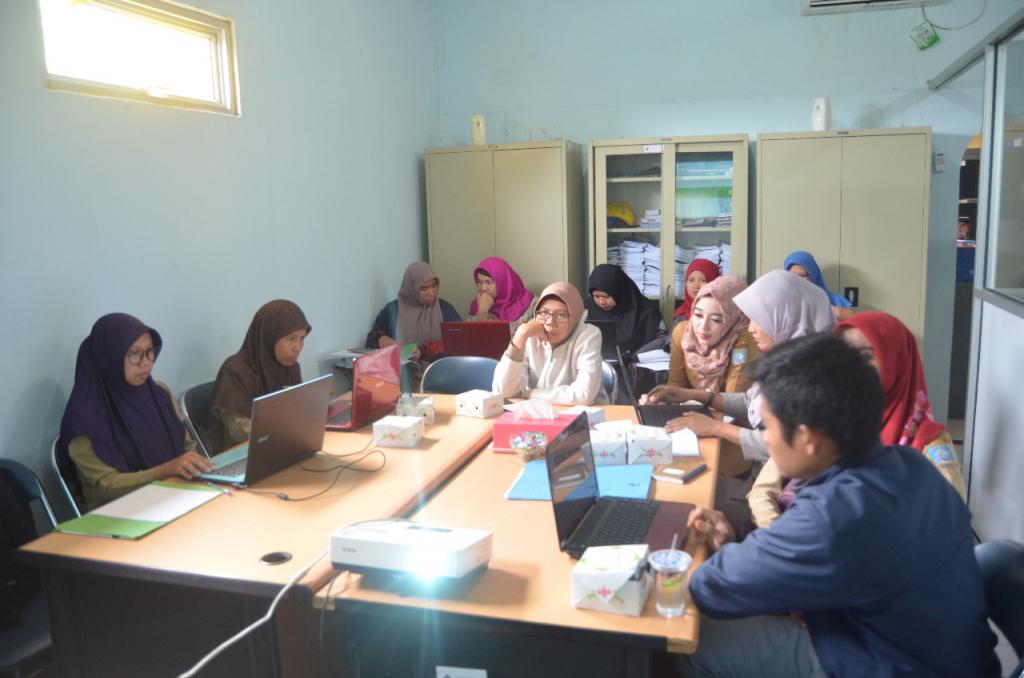 Suasana Kelas Pajak KP2KP Muntok.