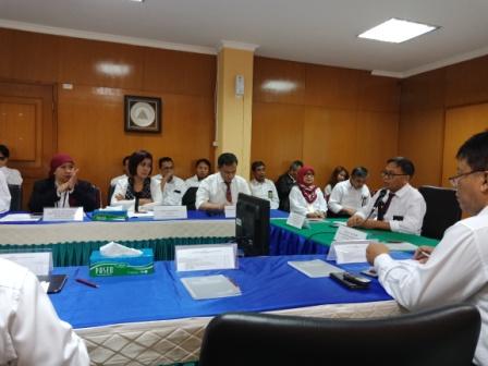 Kabid DP3 menyampaikan pemaparan