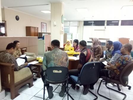 Monitoring dan Evaluasi penerimaan di Seksi Ekstensifikasi dan Penyuluhan