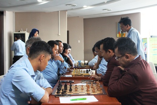 Suasana final pertandingan catur