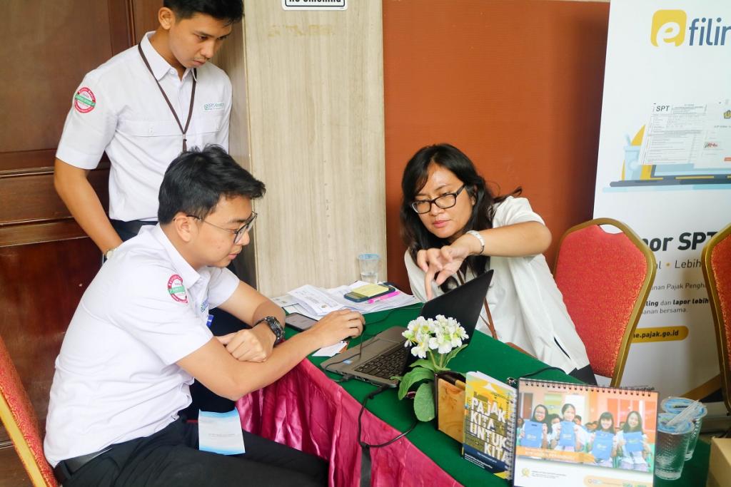 Pelayanan pelaporan SPT Tahunan dengan E-Filing