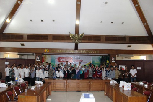 Foto bersama peserta sosialisasi PP 23 Tahun 2018 di PTPN VIII