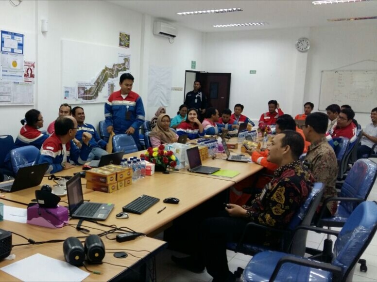 Acara dilaksanakan di Kantor ECW Jambaran – Tiung Biru Project dibagi menjadi 2 sesi